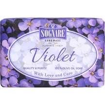 Sognare Natura Doğal Menekşe ve Zeytinyağlı Katı Sabun 175 G