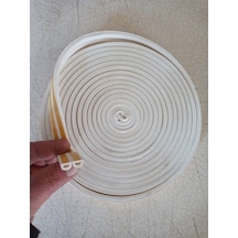 6 Mt Kauçuk Kendinden Yapışkanlı Kapı Ve Pencere Bandı - Beyaz