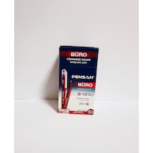 Tükenmez Kalem Pensan 2270 1mm Kırmızı 50 Li