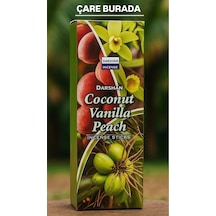 Darshan Incense - Coconut & Vanilla & Peach 20'li Çubuk Tütsü Hindistan Cevizi & Vanilya & Şeftali