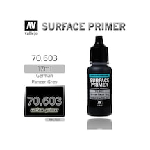 17 Ml. Ger. Panzer Grey Astar Maket Boyası, Vallejo 70603 Standart