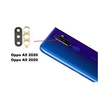 Tkgz Oppo Uyumlu A9 2020 Arka Kamera Camı Lens Yapışkanlı