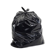 GNR Endüstriyel Jumbo Çöp Torbası Poşeti - 2 Kat - Siyah - 400 Gr. - 80x110 Cm. -10 Adetlik Rulo CT0
