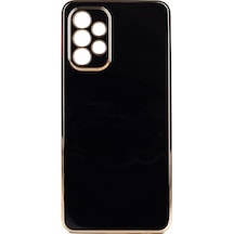 Samsung Uyumlu Galaxy A32 4G Parlak Kenarli Bark Silikon Kilif 547681089