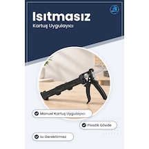 Soğuk Silikon Tabancası Plastik Gövdeli Manuel Kartuş Uygulayıcı