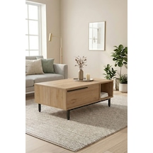Yurudesign Ocean Orta Sehpa Metal Ayaklı Kapaklı Sepet On2-s