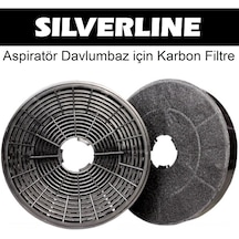 Silverline Uyumlu Esty Davlumbaz 14Cm Karbon Filtre 3159 3460 3473 - 361145182