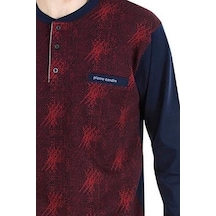 Pierre Cardin 6027 Erkek Jakarlı Pijama Takımı 001