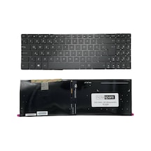 Asus İle Uyumlu Vivobook N580vd-dm027t, N580vd-dm058t Notebook Klavye Işıklı Siyah Tr