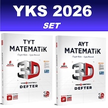 2026 Tyt - Ayt Matematik Video Destekli Defter Vdd Seti 3d Yayınları