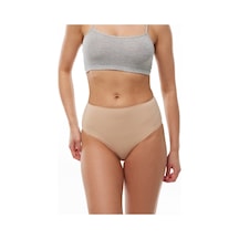 Malabadi Kadın Ten 2 Li Paket Modal Yüksek Bel Slip Külot 1955 Ten