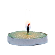 Tea Lights Yeşil Mum 5Ad