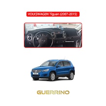 Volkswagen Tiguan 2007-2015 Torpido Koruma Halısı Kırmızı Kenar