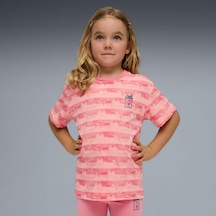 Puma X Gabbys Dollhouse Çocuk Pembe Tişört 634927-25