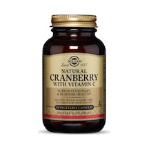 Solgar Cranberry C Vitamini 60 Kapsül