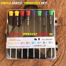 Sibole 8 Parça Saatçi Tornavida Seti Telefon Tornavida Seti