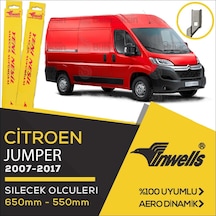 Citroen Jumper Muz Silecek Takımı 2007-2017 İnwells