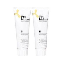 Probident Aktif Probiyotikli Florürsüz Akgünlük Özüt İlaveli Doğal Diş Macunu 75ml 2 Paketi