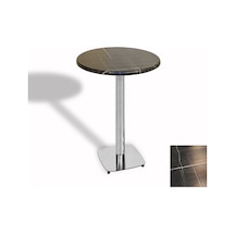 Bistro Masa Tokyo Kromnikel - Werzalit, Wermodin Ve Allzalit Tabla 70 Cm Çap - Palazzo Çok Renkli