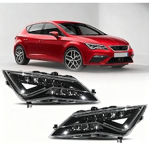 Seat Leon 2013-2020 5f Halojen Uyumlu Ledli Ön Far