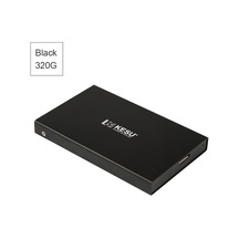 Lemestar Usb 3.0 Taşınabilir Hard Disk 320gb - Fotoğraf, Video, Müzik Depolama - Siyah - Windows/mac Uyumlu - Plug & Play