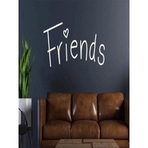 Friends Yazılı Neon Tabela Beyaz