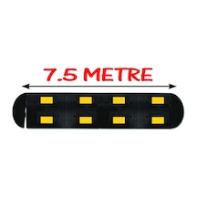 Hız Kesici Kauçuk Hız Kesici Kasis Yol Kasisi Kauçuk Şaseli Yavaşlatıcı 7.5 Metre 50x40 Cm