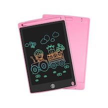 Pembe Renk Yazılıp Silinebilen Yazı Tableti 8,5 İnç Manyetik Tabl Pembe