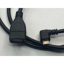 1 Metre Micro Usb Otg Kablo 90 Derece Uzun Micro Usb Otg Kablo