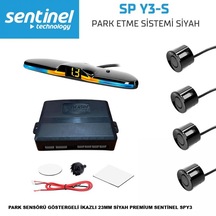 Park Sensörü Göstergeli İkazlı 23mm Siyah Premium