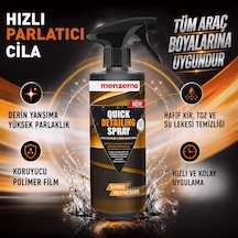 Menzerna Quick Detailing Spray Hızlı Cila 500 Ml Araç İç Dış Temizlik Oto Boya Parlatıcı Koruyucu