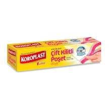 Koroplast Çift Kilitli Buzdolabı Poşeti Küçük Boy 14'lü 20 x 25 CM
