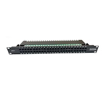 19" 1u Telefon Patch Panel 50 Port 8p4c