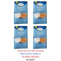 Tena Külot Hasta Bezi Regular 6 Damla Xlarge Beden - 120 Adet XL