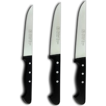 Sürbısa 61001 61002 61003 3'lü Mutfak Seti Siyah