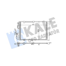 Kale 381900 Klima Radyatörü Kondanser - Opel Astra G 2001-2005 1.8 Klimalı Modeller 09130610 - 13192901 - 93183305 - 1850073 - 93170608 - 1850112 - 1850291 - 95515190 - 24431901