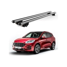Kanca Ford Kuga 2020 Ve Sonrası Uyumlu Gri Kilitli Ara Atkı 130cm Port Bagaj Tavan Barı