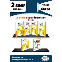 2.sınıf Süper İdeal Set 6 Parça Yeni Öğretmen Evde Yayınları