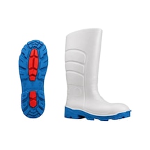 Polly Boot Çizme 101 Beyaz Mavi Çeliksiz Burunsuz 41 Numara
