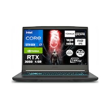 MSI THIN 15 B12UC-1479XTR007 i7-12650H 64 GB 512 GB SSD 4 GB RTX3050 15.6" W11P Dizüstü Bilgisayar