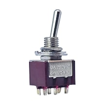 Ic-144a Toggle Switch On-off Kaliteli Ø6mm Mts-202