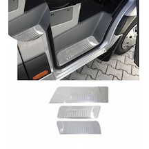 Mercedes Sprinter W906 Kapı Eşiği Koruma Çıtası - Krom / Paslanmaz Çelik 4 Parça