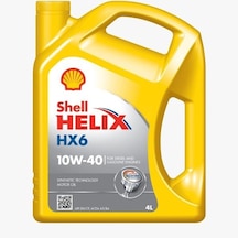 Motor Yağı Hx6 10w-40 4 Litre Shell Helıx 4 Lt