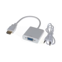 Hdmi To Vga Dönüştürücü + Ses Kablosu Bst-2003P (242281627)