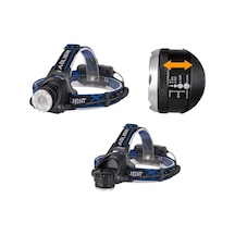 Poyraz Şarjlı Led Kafa Feneri Ayarlanabilir Zoom Özellikli 3 Modlu Beyaz Işık Outdoor Kafa Lambası Ip44 300 Lümen Kamp,balıkçılık,tamirat,koşu,yürüyüş İçin 9123 Açık Beyaz