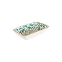Alhambra Olive Moove 15 9 Cm 12 Adet Porselen Kayık Tabak Yeşil