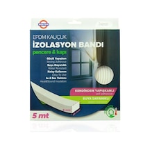 Geseus Epdm Pencere Izalasyon Bantı 15 Mmx5 Mt