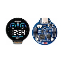 Esp32-s3 1.28" Ips Dokunmatik Lcd Geliştirme Kartı Wifi + Bluetooth 5 Ble Gc9a01 Usb Type-c