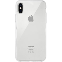 Apple Uyumlu iPhone X 1mm Silikon Şeffaf Kılıf