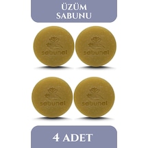 Sabunal Üzüm Sabunu 4 Adet - Cilt Elastikiyet Sabunu